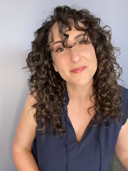 Portrait of Sarah Page, senior level curl artist